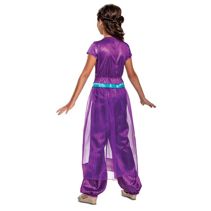 ジャスミン　衣装、コスチューム　子供女性用　アラジン　Classic　ディズニー　パープル　コスプレ
