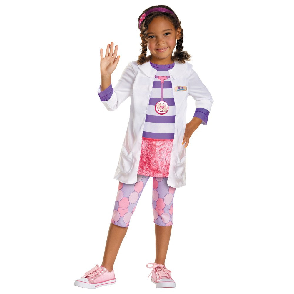ドック　ドックはおもちゃドクター　衣装、コスチューム　子供女性用　DOC　CHILD　CLASSIC　コスプレ