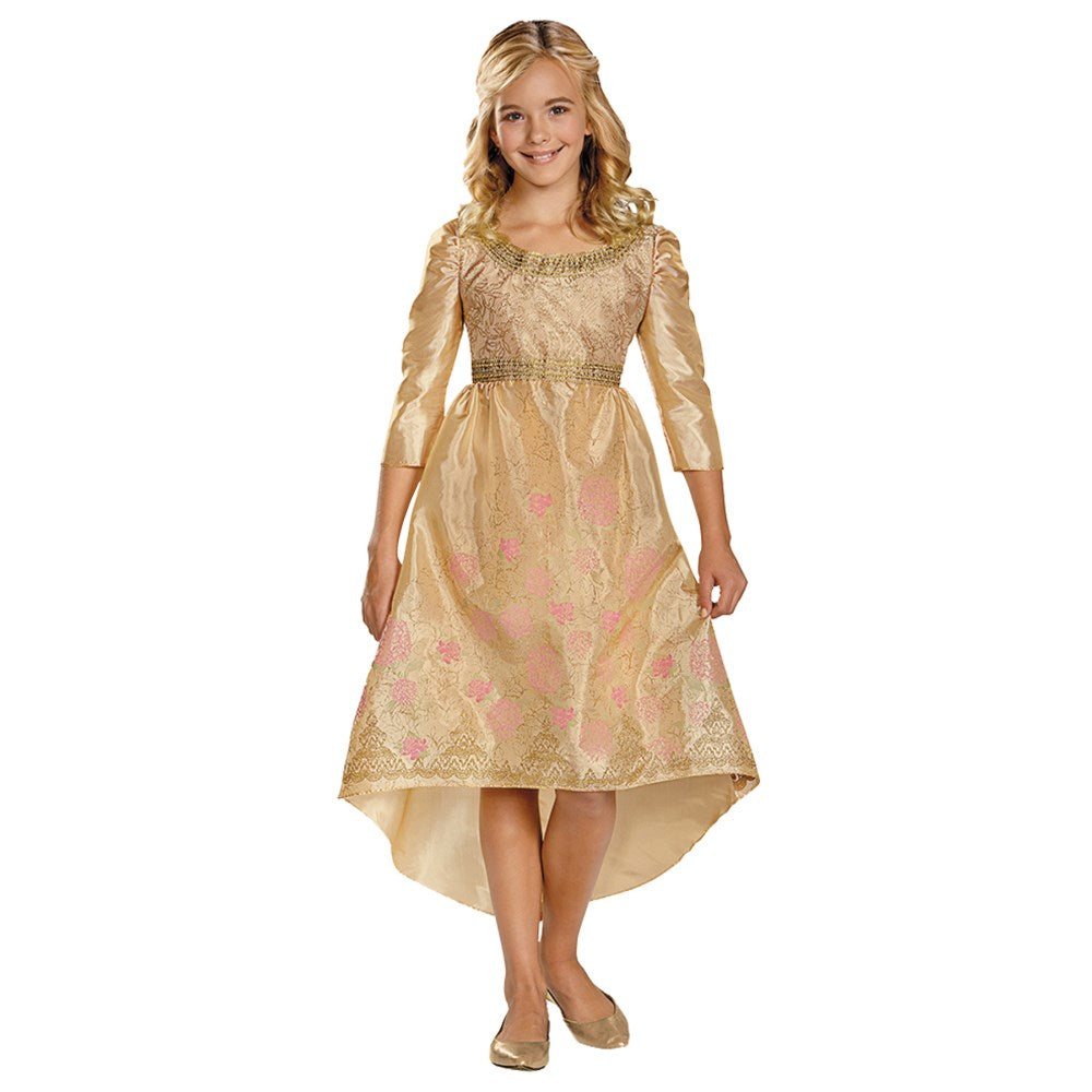 オーロラ姫　眠れる森の美女　衣装、コスチューム　子供女性用　AURORA　CORONATIN　GOWN　CH　コスプレ