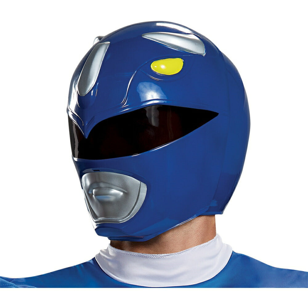 パワーレンジャー　マスク　ブルー　ヘルメット　戦隊ヒーロー　大人用　コスプレ　Mighty Morphin