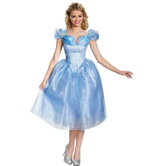 シンデレラ　衣装、コスチューム　大人女性用　ディズニー　MOVIE 　Cinderella　コスプレ