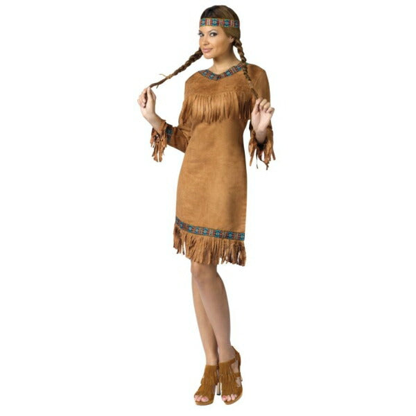 インディアン　アメリカン　衣装、コスチューム　大人女性用　コスプレ