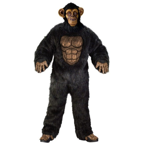 チンパンジー　着ぐるみ　衣装、コスチューム　COMICAL CHIMP　大人男性用　動物　コスプレ
