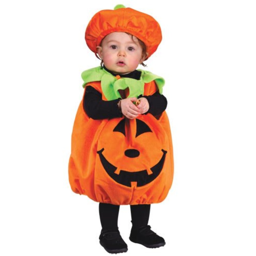 かぼちゃ　　衣装　コスチューム　子供女性用　Soft and Comfy Pumpkin　コスプレ