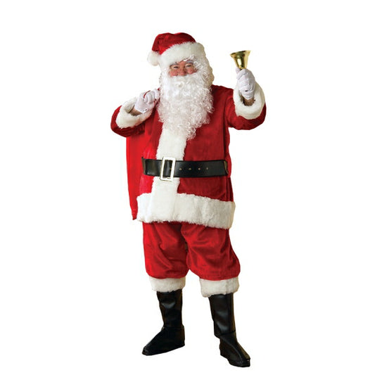 サンタクロース　衣装、コスチューム　DLX　大人男性用　PREMIER SUIT　コスプレ