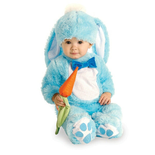 青いうさぎ　ウサギ　動物　衣装、コスチューム　ベビー用　コスプレ