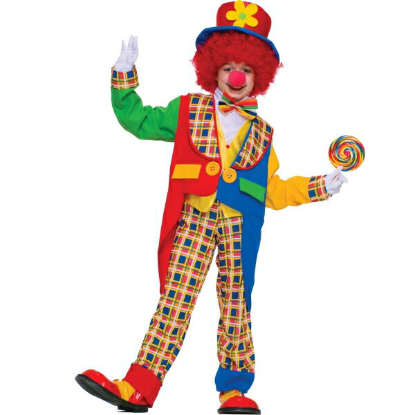 ピエロ　衣装、コスチューム　子供男性用　Clown Around Town　コスプレ