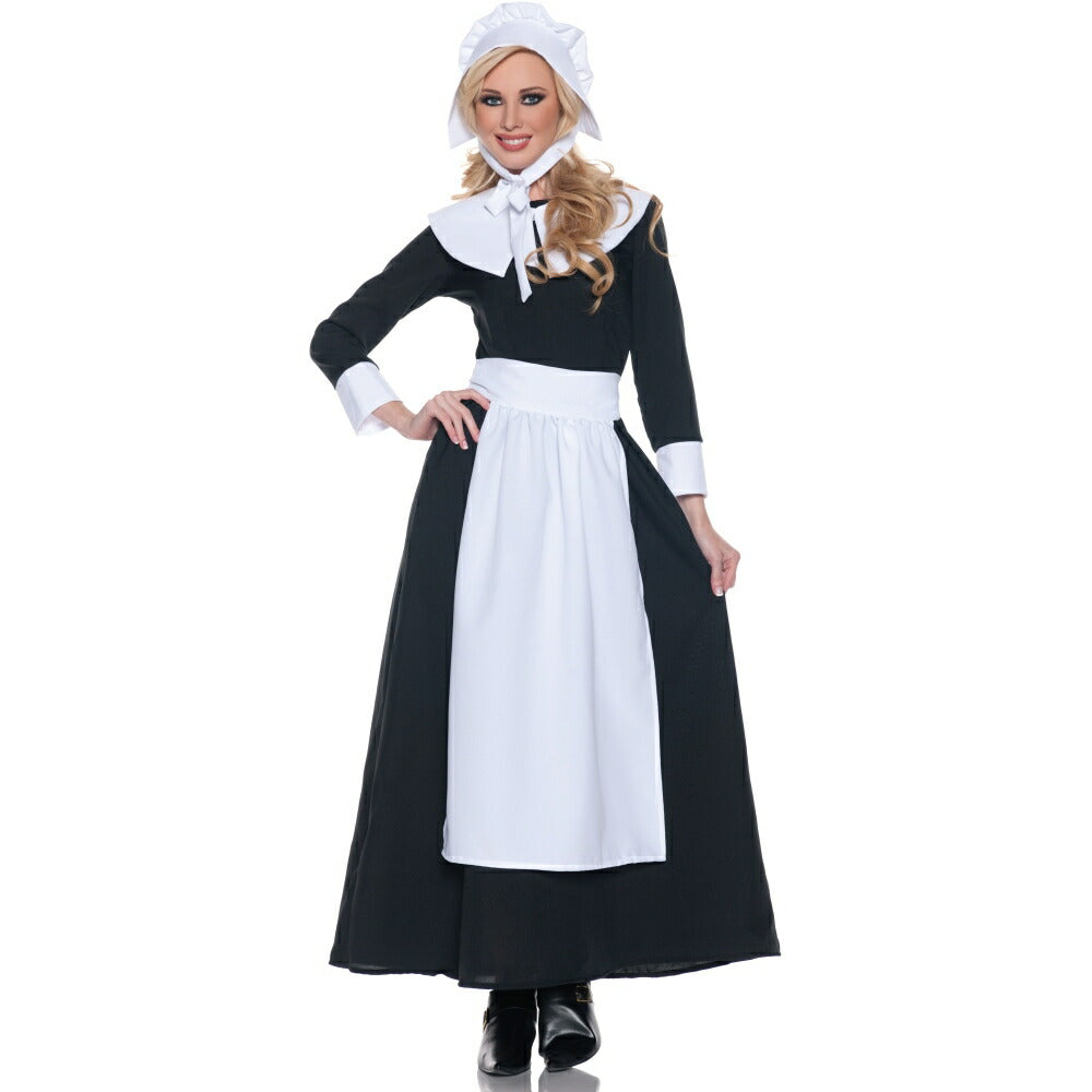 レトロメイド　ウエイトレス　お手伝いさん　衣装、コスチューム　大人女性用　Proper Pilgrim　コスプレ