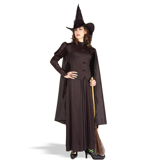 クラシックな魔女　魔法使い　衣装、コスチューム　大人女性用　ブラック　Classic Witch　コスプレ