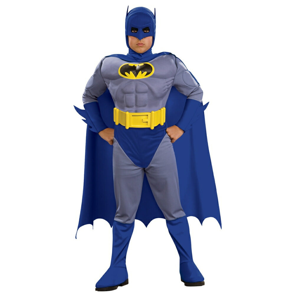 バットマン　衣装、コスチューム　DLX　子供男性用　Batman Brave& Bold　コスプレ