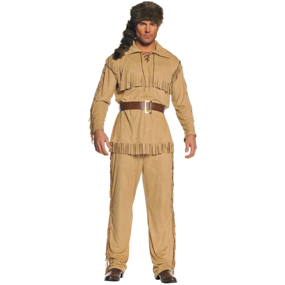 開拓者　冒険　衣装、コスチューム　大人男性用　Frontier Man　コスプレ