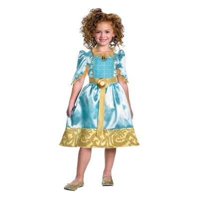メリダ　ドレス　メリダとおそろしの森　衣装、コスチューム　ディズニー　子供女性用　コスプレ