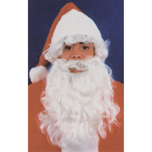 サンタクロース　ウィッグ&ヒゲ　子供用　クリスマス　かつら　髭　コスプレ