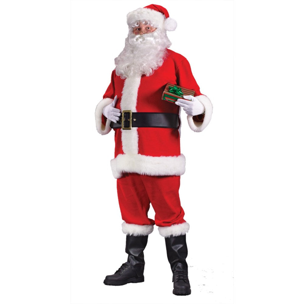 サンタクロース　衣装、コスチューム　大人男性用　クリスマス　ECONOMY　コスプレ