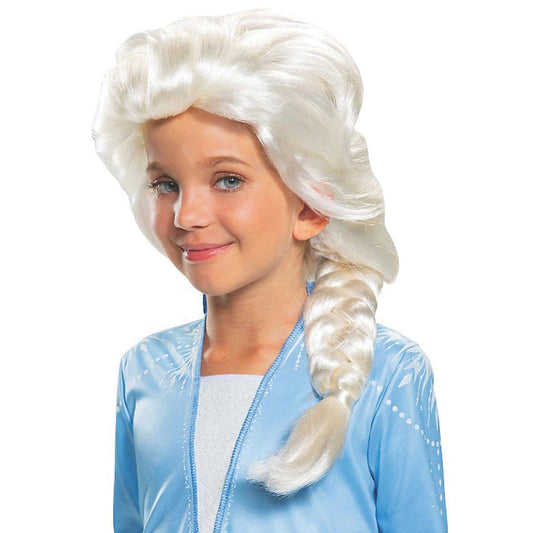 エルサ　ウィッグ、かつら　子供女性用　アナと雪の女王　コスプレ
