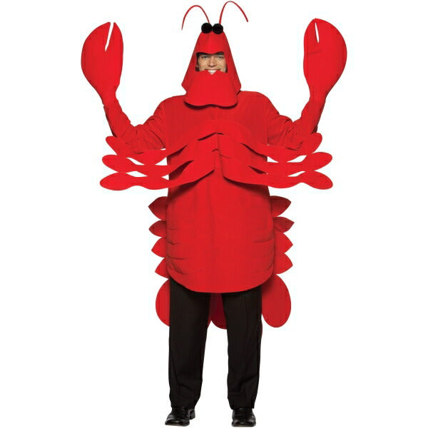 ロブスター　衣装、コスチューム　エビ　大人男性用　着ぐるみ　コスプレ Lobstar