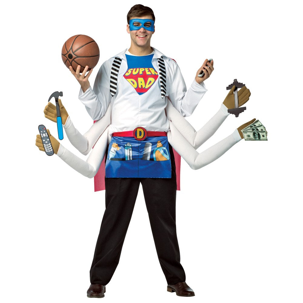 スーパーパパ　衣装、コスチューム　大人男性用　SUPER DAD　コスプレ