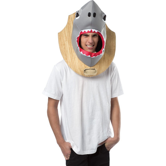 サメ飾り　マスク　大人男性用　TROPHY HEAD SHARK　コスプレ