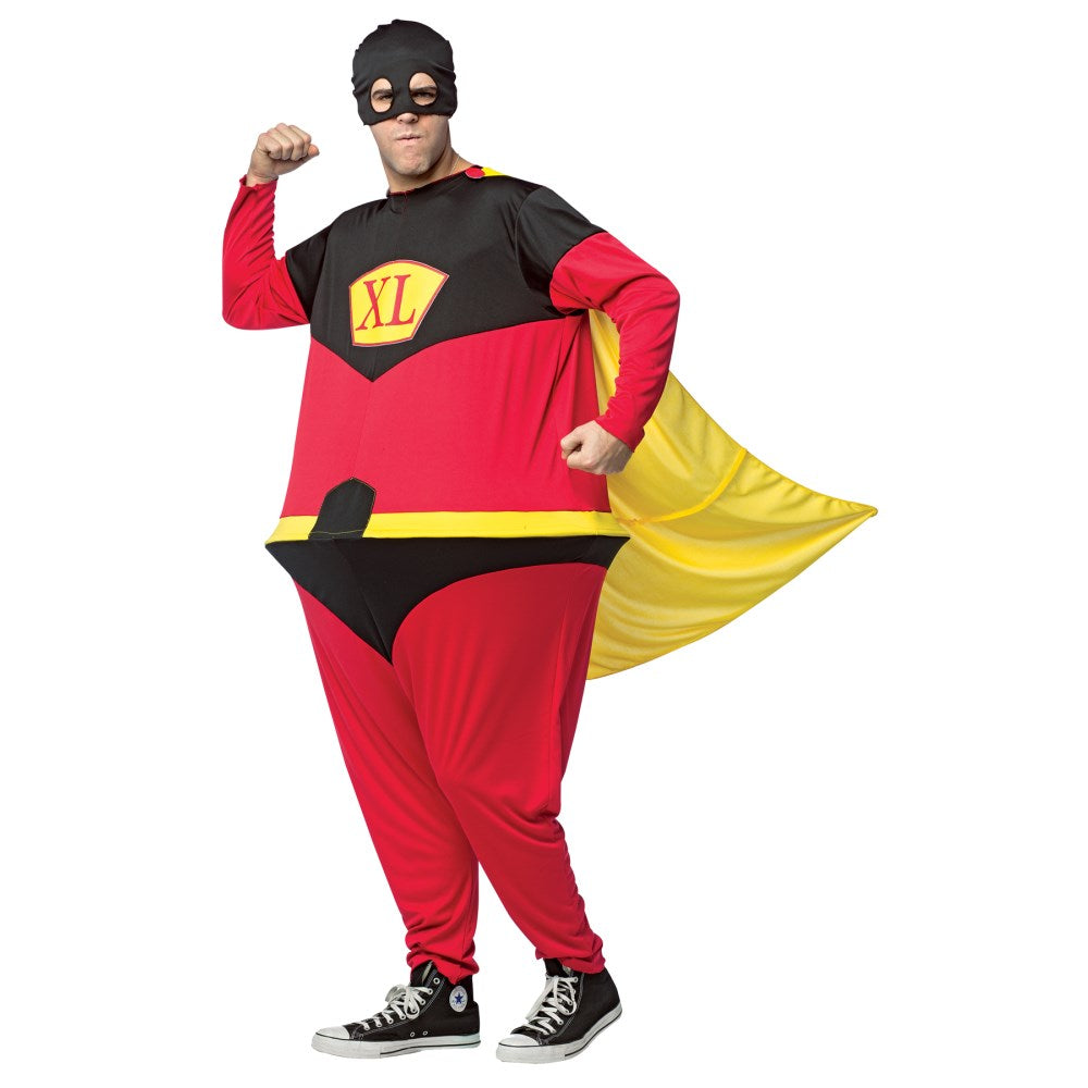 スーパーヒーロー　衣装、コスチューム　大人男性用　HOOPSTER - SUPERHERO ADULT　コスプレ