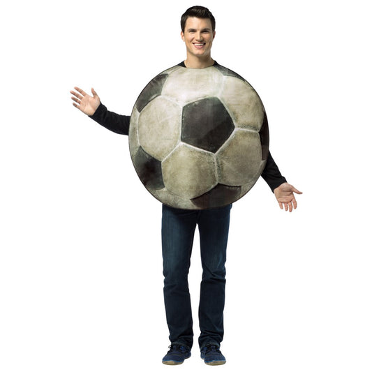 サッカーボール　衣装、コスチューム　大人男性用　GET REAL SOCCER BALL　コスプレ