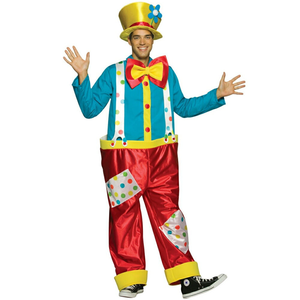 ピエロ　コスチューム　大人男性用　Clown Adult Male　コスプレ