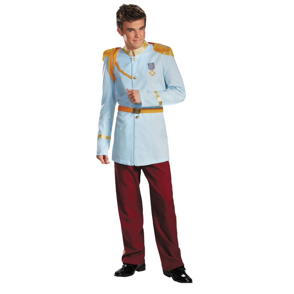 ディズニー　シンデレラ　王子様　チャーミング・プリンス　衣装、コスチューム　　大人男性用 ハロウィン　コスプレ