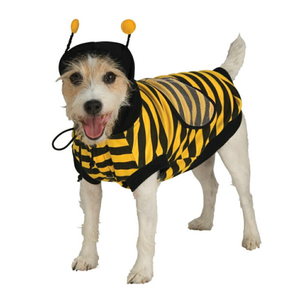 ミツバチ　蜂　犬用コスチューム　ボーダー　パーカー　Bumble Bee　コスプレ