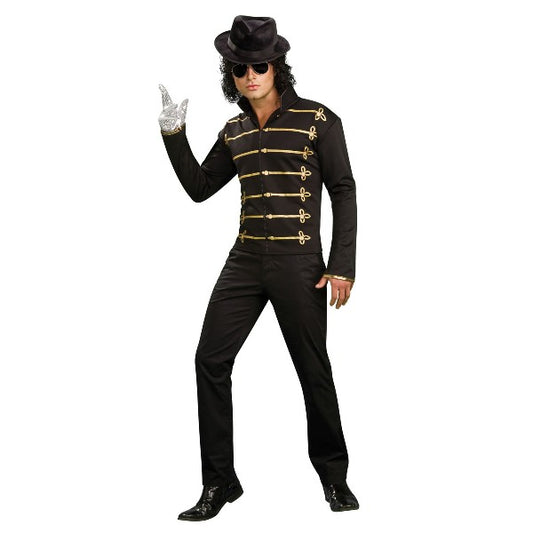 マイケル・ジャクソン ミリタリー　ブラック　衣装、コスチューム　大人男性用　コスプレ