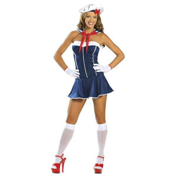 航海士　アーミー　衣装、コスチューム　コスプレ　大人女性用　セクシー　 Sexy Sailor