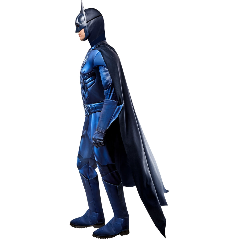 バットマン コスチューム 大人男性用 コスプレ衣装 DCコミック Deluxe ブルー ネイビー