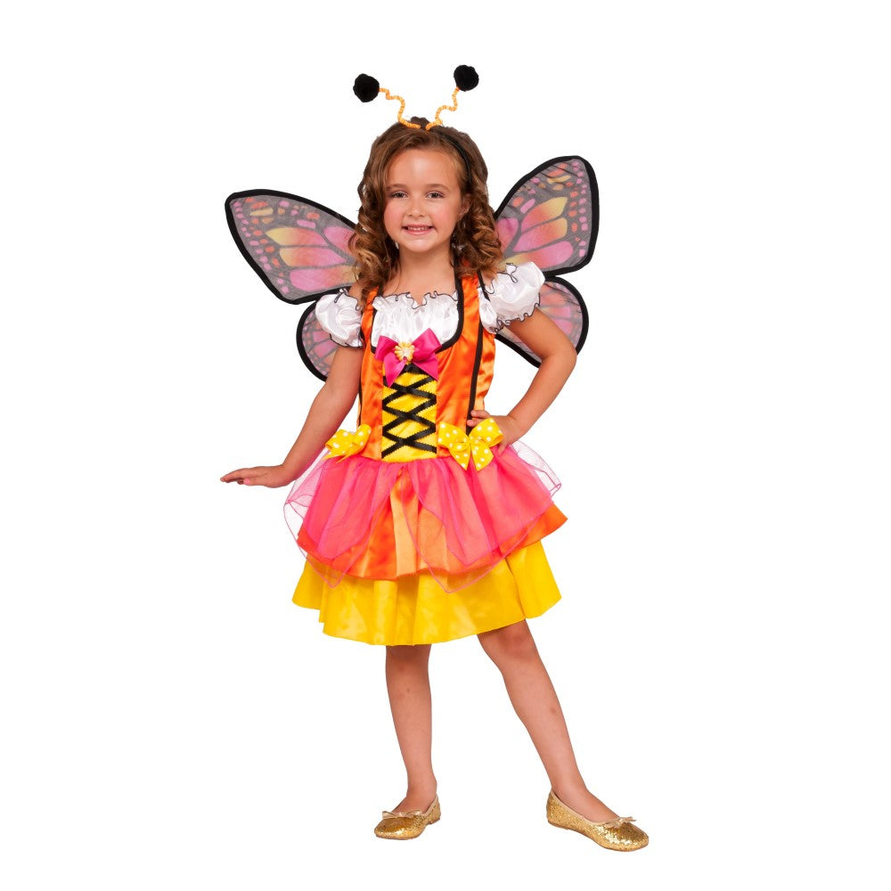 蝶々　衣装、コスチューム　子供女性用　バタフライ　コスプレ