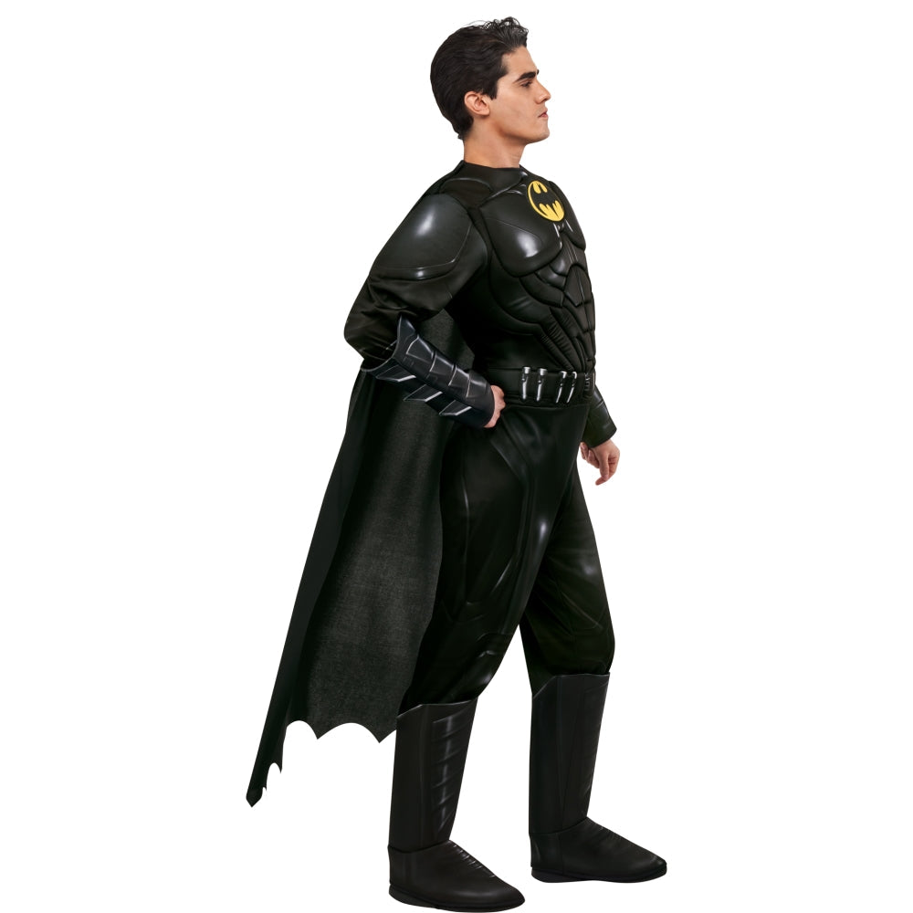 バットマン コスチューム 大人男性用 コスプレ衣装 DCコミック Deluxe ブラック
