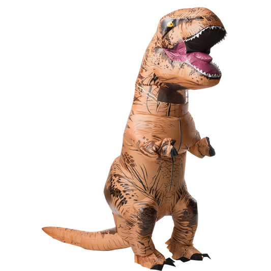 T-REX　ティラノサウルス　サウンド付き　恐竜　着ぐるみ　空気で膨らむ　衣装、コスチューム　大人男性用　コスプレ