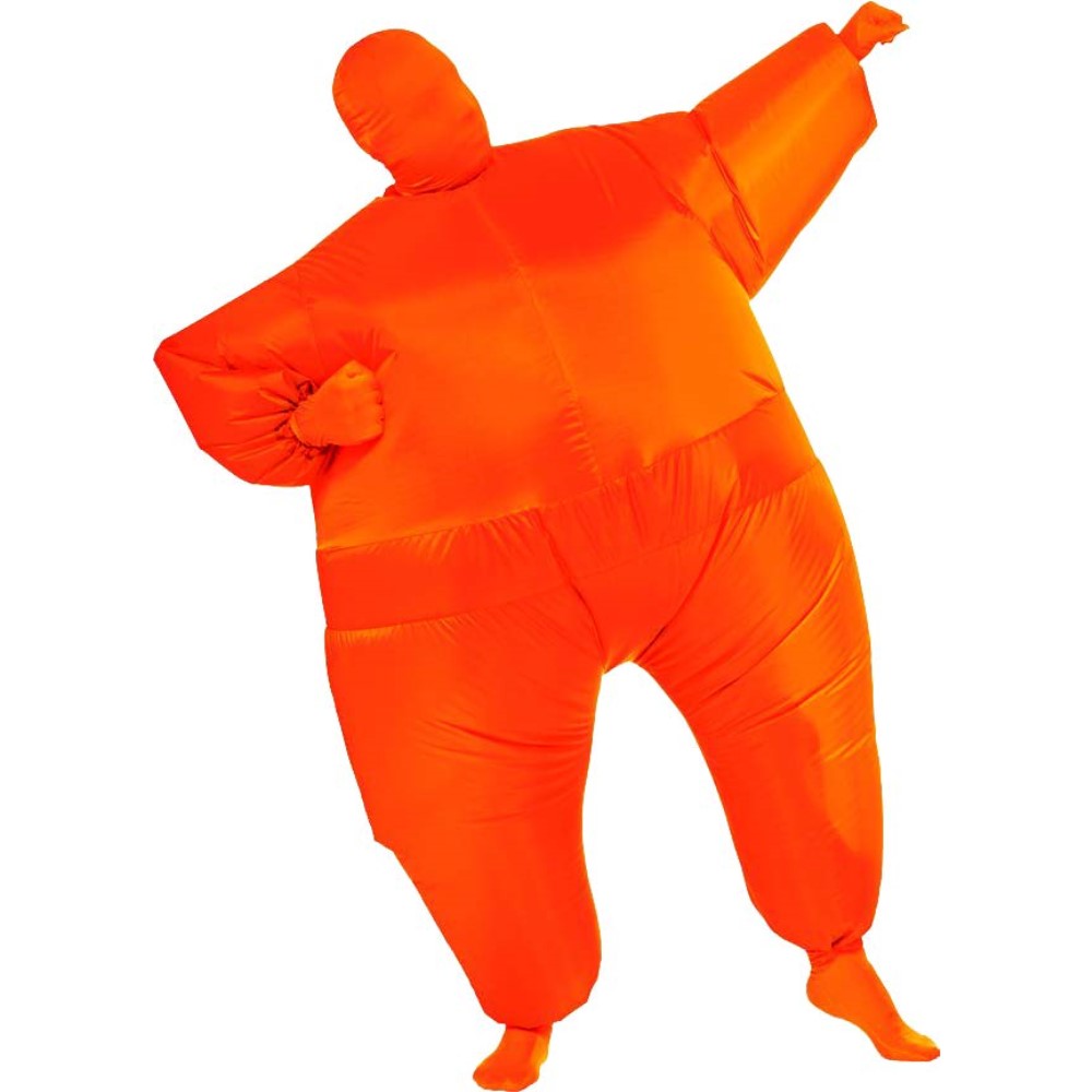 インフレータブル　オレンジ　衣装、コスチューム　大人用　着ぐるみ　空気で膨らむ　コスプレ