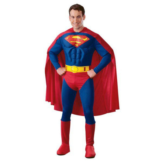 スーパーマン　マッスル　衣装、コスチューム　大人男性用　コスプレ
