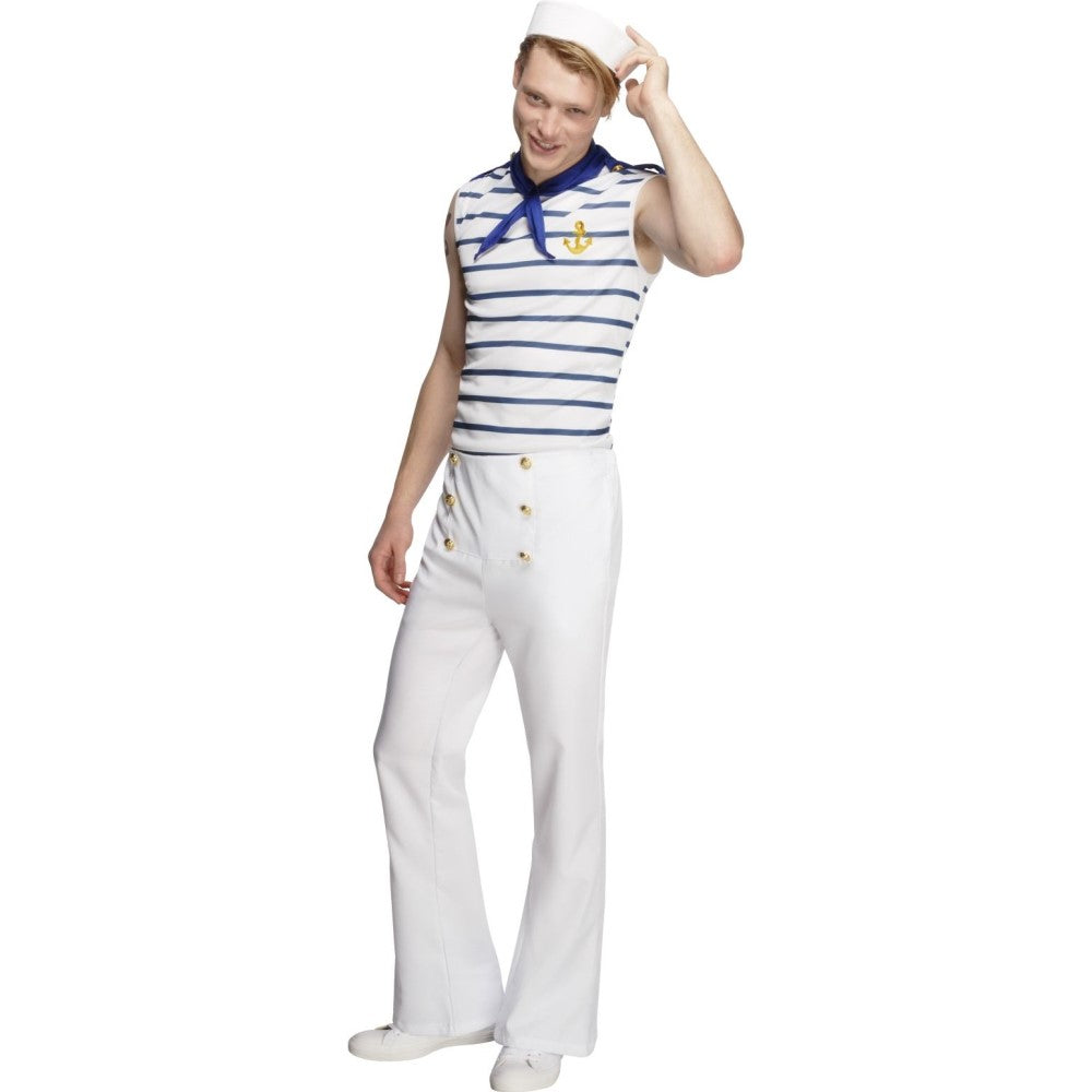 水兵　衣装、コスチューム　大人男性用　マリン　航海士　コスプレ