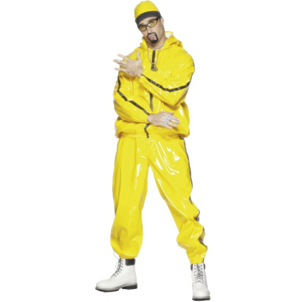 ラッパー　黄色　衣装、コスチューム　スーツ　大人男性用　Rapper Suit　コスプレ