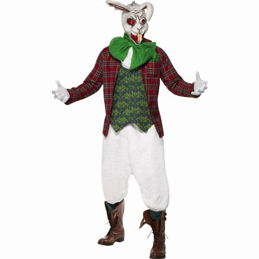 ラビット衣装、コスチューム　大人男性用　ウサギ　コスプレ