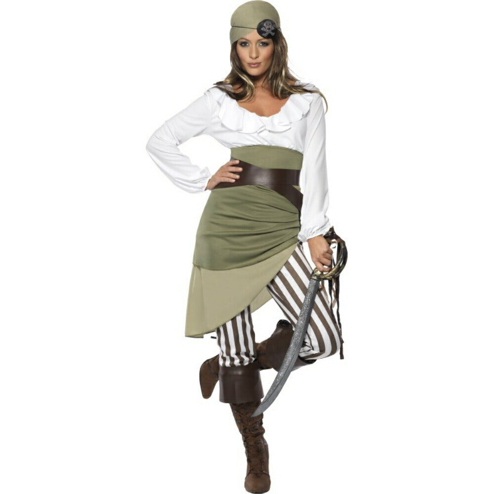 船員　海賊　緑　衣装、コスチューム　大人女性用　Shipmate Sweetie　コスプレ