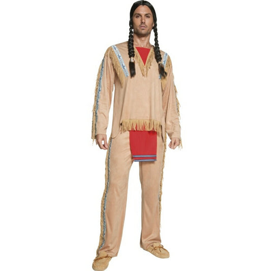 インディアン　アメリカ原住民　衣装　コスチューム　大人男性用　コスプレ