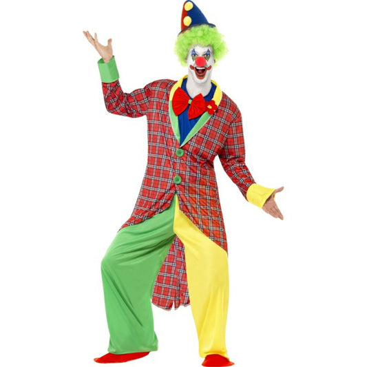 ピエロ　サーカス　衣装、コスチューム　大人男性用　La Circus Deluxe Clown　コスプレ