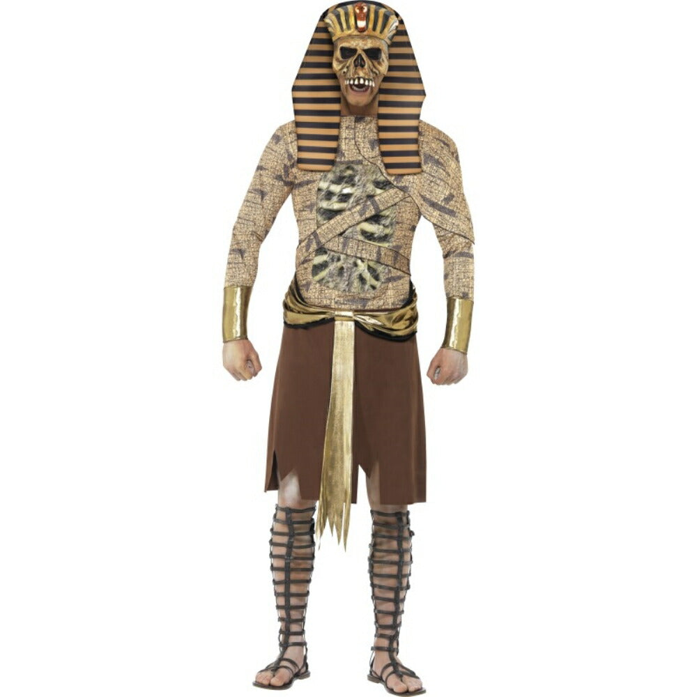 エジプト　ゾンビ　ファラオ　衣装　コスチューム　大人男性用　コスプレ