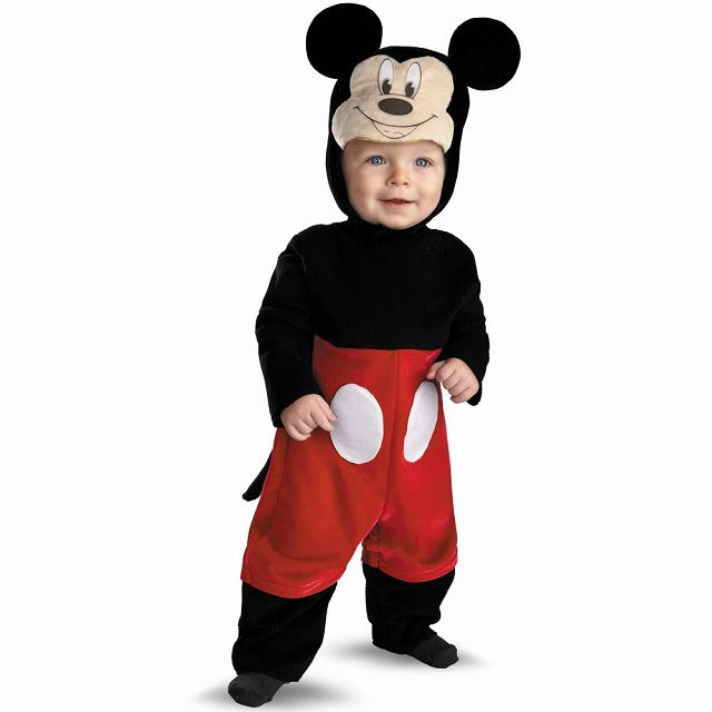 ミッキー・マウス　衣装、コスチューム　赤ちゃん用　　ディズニー　コスプレ