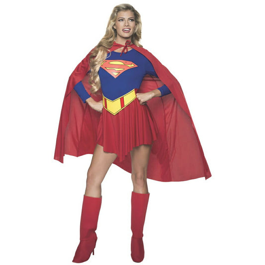 スーパーマン　衣装、コスチューム　コスプレ　 スーパーガール　大人女性用