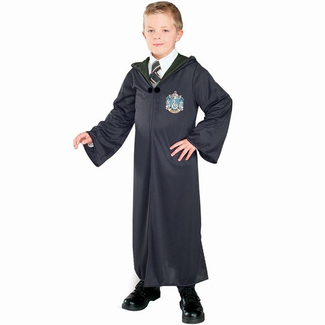 スリザリン生のローブ 衣装、コスチューム 子供男性用　ハリー・ポッター　コスプレ