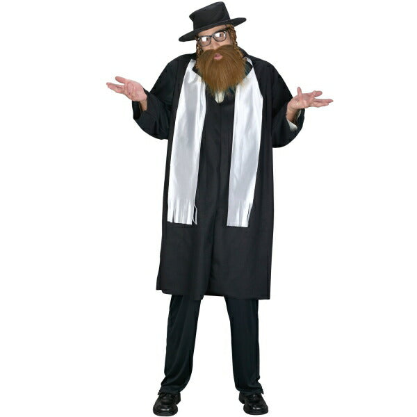 紳士　ヨーロッパの歴史　衣装、コスチューム　大人男性用　ユダヤ　ラビ　コスプレ