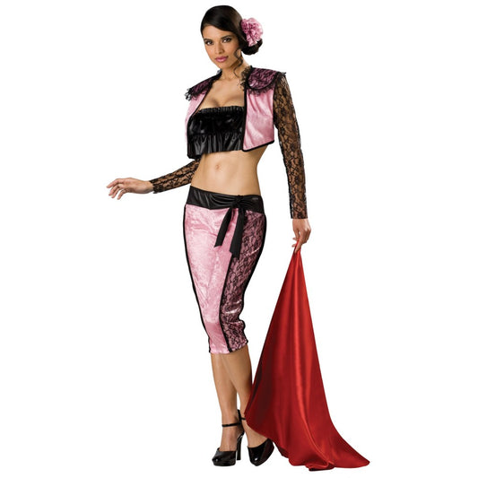 マタドール　闘牛士　衣装、コスチューム　大人女性用　セクシー　Pink Matador　コスプレ