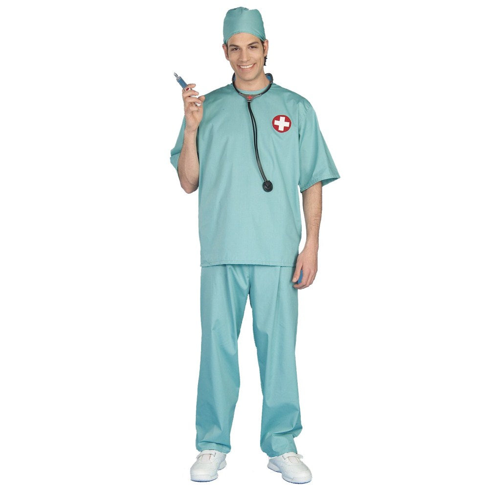 お医者さん　衣装、コスチューム　大人男性用　ドクター　Surgeon Scrubs　コスプレ