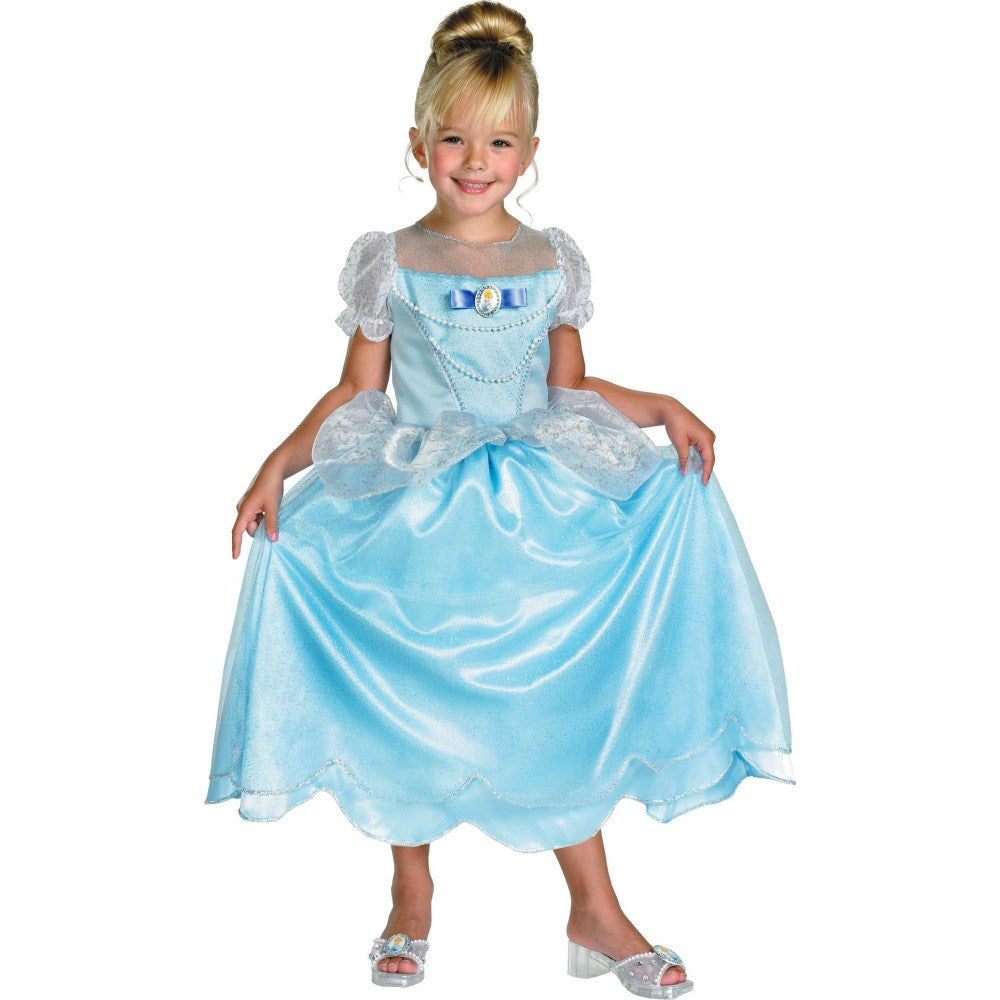 シンデレラ　衣装、コスチューム　ドレス　子供女性用　Classic　ディズニー　Disney　コスプレ