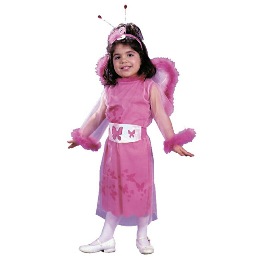 フェザー・バタフライ　チョウチョ　衣装、コスチューム　子供女性用　ドレス　コスプレ